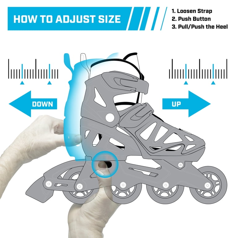 Adjustable Inline Skates for Young Skaters photo 2