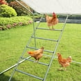 thumbnail image 5 of TPHORK Large Metal Chicken Coop,Outdoor Walk in Poultry Habitat Supplies Chicken Cage with Cover, Chicken Run for Backyard Farm(6.6' L x 9.8' W x 6.5' H), 5 of 10