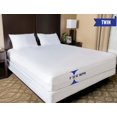 thumbnail image 4 of Twin Size Zippered Bed Bug Mattress Protector Waterproof Encasement Hypoallergenic Premium Bedbug Cover, 4 of 5