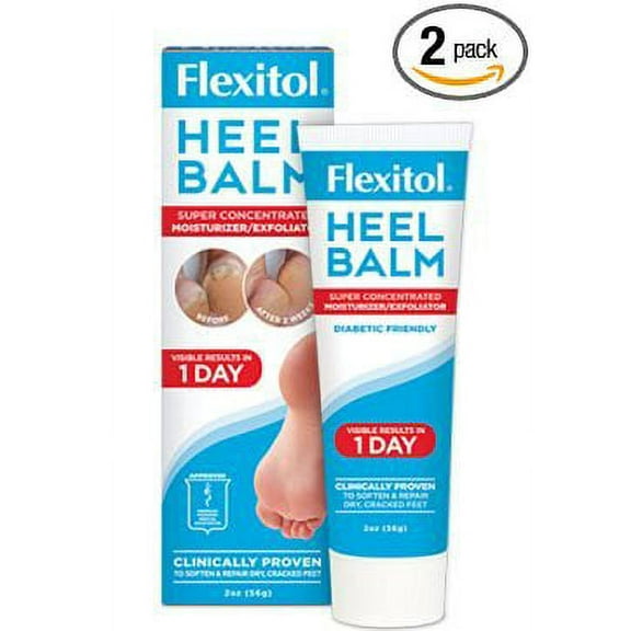 Flexitol Heel Balm 4 oz (Pack of 2)