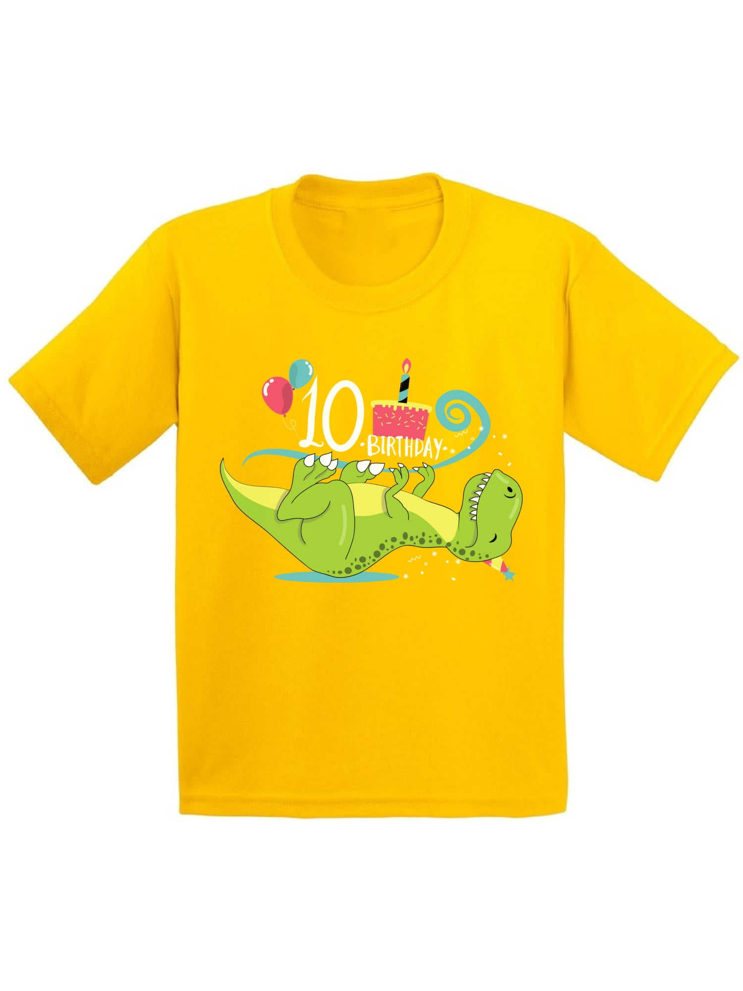 Funny 10 Birthday T-Shirt, Happy 10th Birthday Gifts for Kid