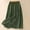 Army Green, variant on Dxzfnsa Women Skirts Summer Women's Summer Cotton Linen Skirts Casual Loose Solid Color Elastic Waist Skirts Flowy Mid-length Skirts
