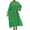 Green, variant on Baggy Boho Dresses for Women Plus Size Long Sleeve Button Down Tiered Dresses Loose Vacation Fall Casual Dress Pink, 3XL