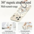 thumbnail image 2 of for iPhone 17 Pro Max Case with Lanyard,360° Rotate Holder,Compatible with MagSafe,Anti-drop Liquid Silicone Magnetic Phone Shell, 2 of 6