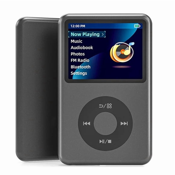 Reproductor MP3 de 64 GB, Bluetooth, HiFi, DAP, Reproductor de Música, Reproducción de Vídeo, Reproductor de Música Portátil A