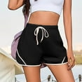 thumbnail image 6 of Delliss Womens Workout Gym Sports Shorts Casual Lounge Shorts Ladies Fashion Simple Active Apparel with Pockets, 6 of 7