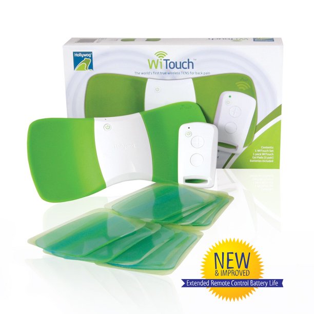 WiTouch Wireless TENS Device Includes 10 Gel Pads (5 Pairs of gel