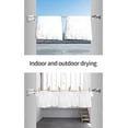 thumbnail image 4 of 5.2m Retractable Drying Rack with Double Line, (Silver)Wall-mounted Extendable Clothes Rack, for Bedroom, Bathroom, Balcony, Garden, 4 of 5
