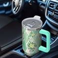 thumbnail image 6 of OBREWU Pioneer Flower Tumbler with Handle and Lid,40oz Pioneer Flower Double Wall Vacuum Insulated Tumbler,Pioneer Flower Cups Gift for Women and Men, 6 of 7