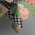 thumbnail image 4 of Pioneer Flower Floral Print Pattern Rectangle Tablecloth 60"x120", Waterproof Polyester Table Cloth, Wipeable Spillproof for Dining Camping Indoor Outdoor, 4 of 6