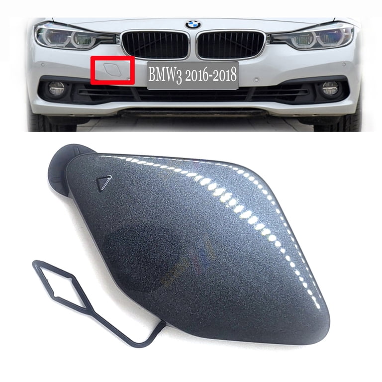 Tow Hook Cover For 2016-2018 BMW 3 Series Sedan/Wagon (Non M-Sport) - OEM 51117396837 Replacement