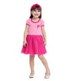 thumbnail image 7 of Barbie Toddler Girls Short Sleeve Sweater Cosplay Dress, Sizes 2T-5T, 7 of 7