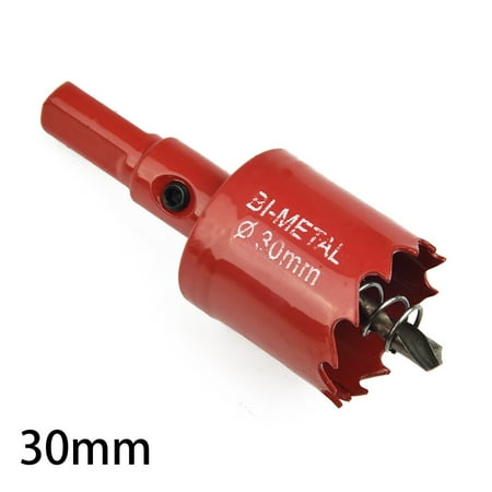 

Goodhd Bi Metal Hole Saw 15 Mm-50 Mm Drill Bit Arbor Pilot Hole Saw Metal Wood Plastic
