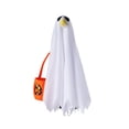 thumbnail image 6 of Halloween Porch Goose Outfits - Yard Goose Outfits Ghost Costume with Pumpkin Treat Bucket, Fall Halloween Goose Clothes for 23" Goose Outdoor Patio Yard Lawn Art Decoration Halloween Decorations, 6 of 9