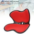 thumbnail image 4 of Ergonomic Lumbar Support Chair Petal Shape Soft Breathable Office Chair Back and Lumbar Support Ideal for Lower Back Support Suitable for Office and Home Use, 4 of 7
