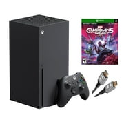 2023 Newest Microsoft Xbox Series X–Gaming Console System- 1TB SSD Black X Version with Disc Drive Bundle with Marvel Guardians Of The Galaxy Full Game and MTC7 High Speed HDMI Cabel