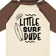 thumbnail image 4 of Inktastic Little Surf Dude with Surfboard Boys Long Sleeve Baby Bodysuit, 4 of 5