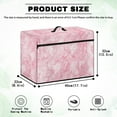 thumbnail image 7 of ZIATUBLE Marble Stripes Sewing Machine Protect Cover Easy to Clean Sewing Machine Dust Covers for All Machine Washable Sewing Machine Protective Cover with Tote Handle and Pocket, 7 of 7