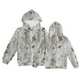 thumbnail image 4 of Camo Hoodies for Kids Boys Girls Cute Sweatshirt Maple Leaf Print Oversized Fleece Sweatshirts Classic Pullover with Pocket 05-Gray 130, 4 of 4