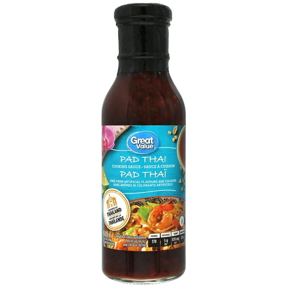 Great Value Pad Thai Cooking Sauce, 350 mL