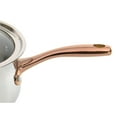 thumbnail image 3 of BergHOFF Ouro Gold 18/10 Stainless Steel 6.25" Saucepan with Glass Lid 2.5qt., 3 of 5