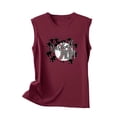 thumbnail image 4 of Aloohaidyvio Tank Tops for Women,Womens Plus Size Baseball Tank Tops,Summer Sleeveless Camisole Shirts ,Basic Casual Workout Tees, 4 of 4