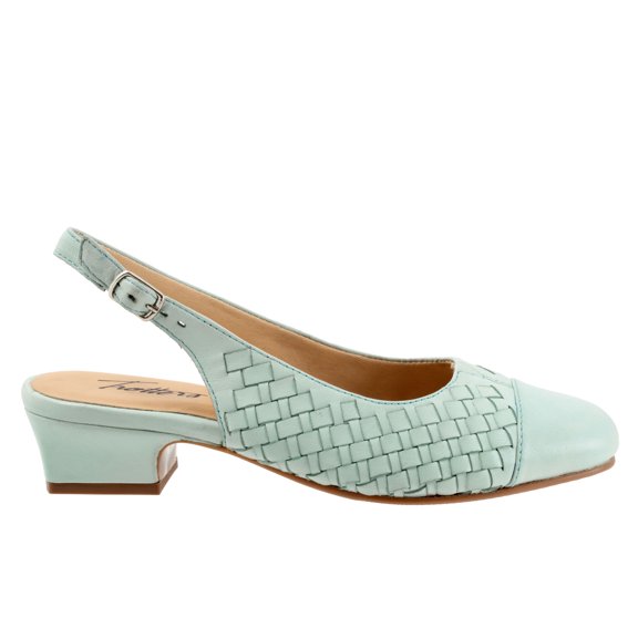 Trotters Adult Womens Dea Woven Slingback Heels