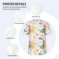 thumbnail image 3 of KLL Cute Baby Dinosaurs for Men's Baseball Shirts,Short Sleeve Casual Shirts Button Down Shirt for Men Beach Summer Wedding Shirt-4X-Large, 3 of 7