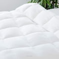 thumbnail image 3 of LINENSPA All-Season White Down Alternative Quilted Comforter, King, Hypoallergenic Plush Microfiber Fill, Machine Washable, 300 gsm Fill Weight, 3 of 8