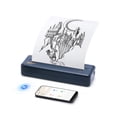 thumbnail image 1 of iDPRT MT890 Portable Wireless Printer - with Thermal A4 Paper, Bluetooth Inkless Printer for Travel/Home, Support US Letter&A4&A5 Size, Mobile Printe, 1 of 9