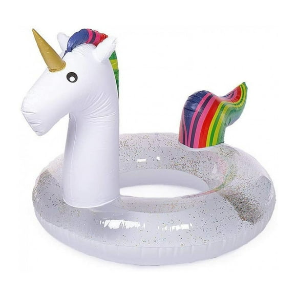 Flotador Inflable para Alberca The Baby Shop TY357338 Unicornio 68 cm Blanco -