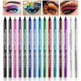 thumbnail image 1 of Set de lápiz delineador de ojos LemonSac, 15 colores, impermeable, maquillaje para ojos, 1 of 7