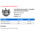 thumbnail image 2 of Front Wheel Hub Assembly - Compatible with 2005 Chevy Equinox, 2 of 2