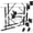 No Sag Kit A - 2Set, variant on Corner Brace Bracket Anti Sag Gate Frame Hardware Kit for Wooden Fence with Latch