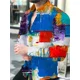 thumbnail image 1 of 2024 El cárdigan de lujo de moda de baile para hombres aumenta el trasero de los hombres sociales, camisa casual con patrón de costura con estampado, camisa de manga larga, 1 of 6