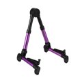 thumbnail image 1 of Zootealy Adjustable Aluminum Alloy Guitar Stand for Folk Classical Instruments - Purple A-Frame Holder - Foldable Design - Logo Available for Customization, 1 of 7