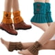 thumbnail image 2 of Calcetines con botones para mujer, de punto, para cubrir las piernas, de lana, para botas, sueltos, cortos, para pies, cálidos, para zapatos, calentadores de pies, 2 of 6