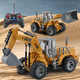 thumbnail image 4 of Excavadora Control Remoto Niños Rc Juguete Y Color Naranja - Xtellar  Amarillo, 4 of 4