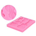 thumbnail image 5 of Molde de silicona shaofei forma de guitarra DIY para decoración de pasteles y chocolate, 5 of 5