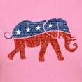 thumbnail image 3 of CafePress - Glitter Republican Elephant T Shirt - Women's Traditional Fit Dark T-Shirt, 3 of 4