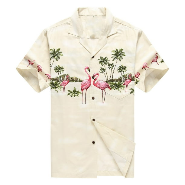 Hawaii Hangover Made in Hawaii Men's Hawaiian Shirt Aloha Shirt Pink