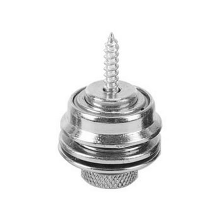 

Sofullue Guitar Strap Locks Buttons Metal End Pins with Mounting Screws for Acoustic Classical Electric Guitar Bass Ukulele