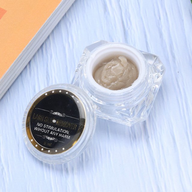 Crema Removedora De Pestañas, Pegamento De Extensión De Pestañas De Tamaño Portátil De Alta Confiabilidad Para Niñas Para Mujeres Para El Hogar Para Salón De Belleza
