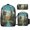 Color, variant on Floating Treehouse City 3Set Bags for TeenCasual Women Backpack Bookbag for Student
