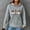Grey, variant on Tetras Christmas Costumes Clearance,Women's Raglan Sweater Zipper Hooded,Cardigan Sweater,Long Sleeve Top Sweater