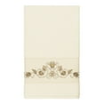 thumbnail image 2 of Authentic Hotel and Spa  Turkish Cotton Shells Embroidered Cream 4-piece Towel Set, 2 of 4