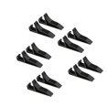 thumbnail image 2 of maskred Modern 10 Pieces Easel Stands Dish Plate Picture Photo Frame Rack Holder Convenient and Reliable Black S 10 Pcs 1Set, 2 of 6