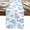 White, variant on Blue Hot Air Balloon Table Runner Modern Balloon Float Clouds Tablerunners 13 x 36 Inch, Table Decorations Tabletop Scarf for Summer Gathering Holiday Farmhouse Kitchen Dining Decor