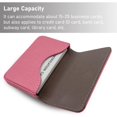 thumbnail image 5 of Leather business card case with magnetic clasp, 5 of 5