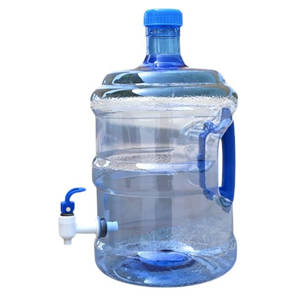 5L Plastic Water Jug with Spigot Grade Portable Water Storage Container for Home & Outdoor Use Drinking Water Dispenser (Approx 10 Lbs) Christmas Ornaments Fall Decor